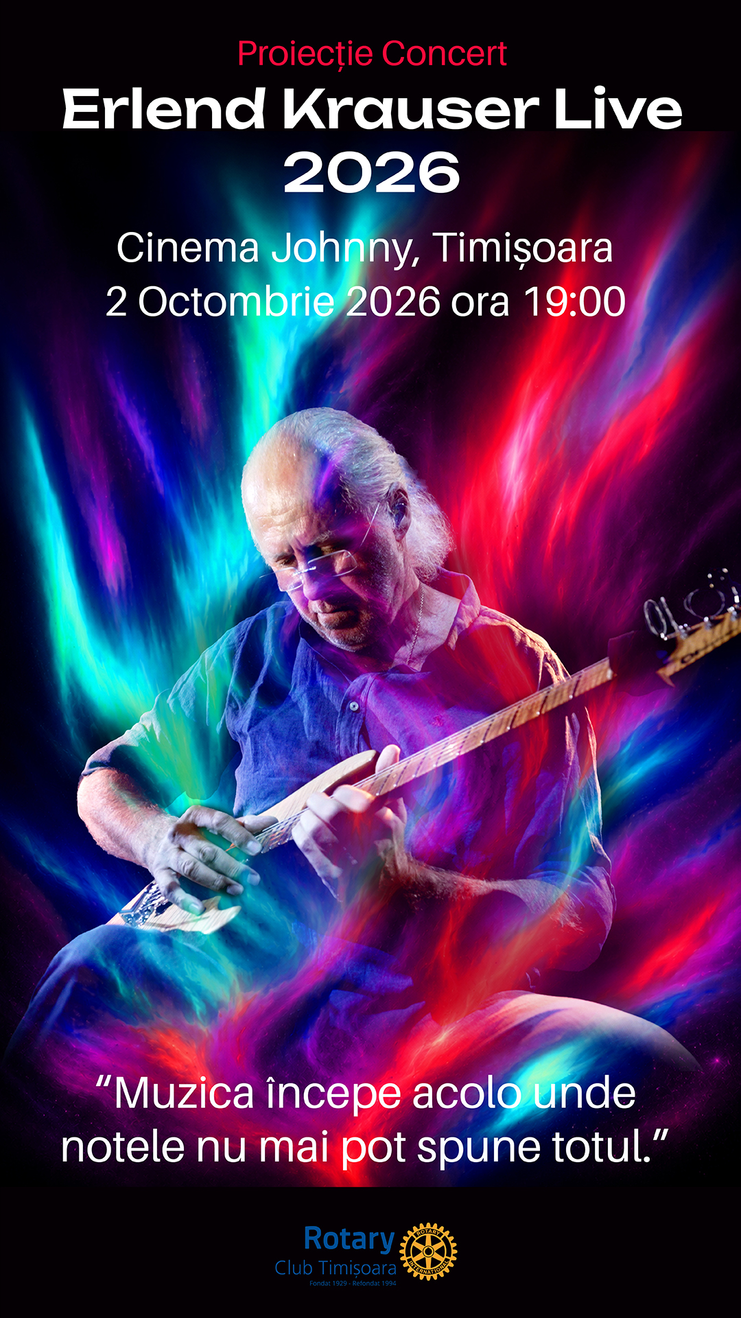 Filmul concertului Erlend Krauser