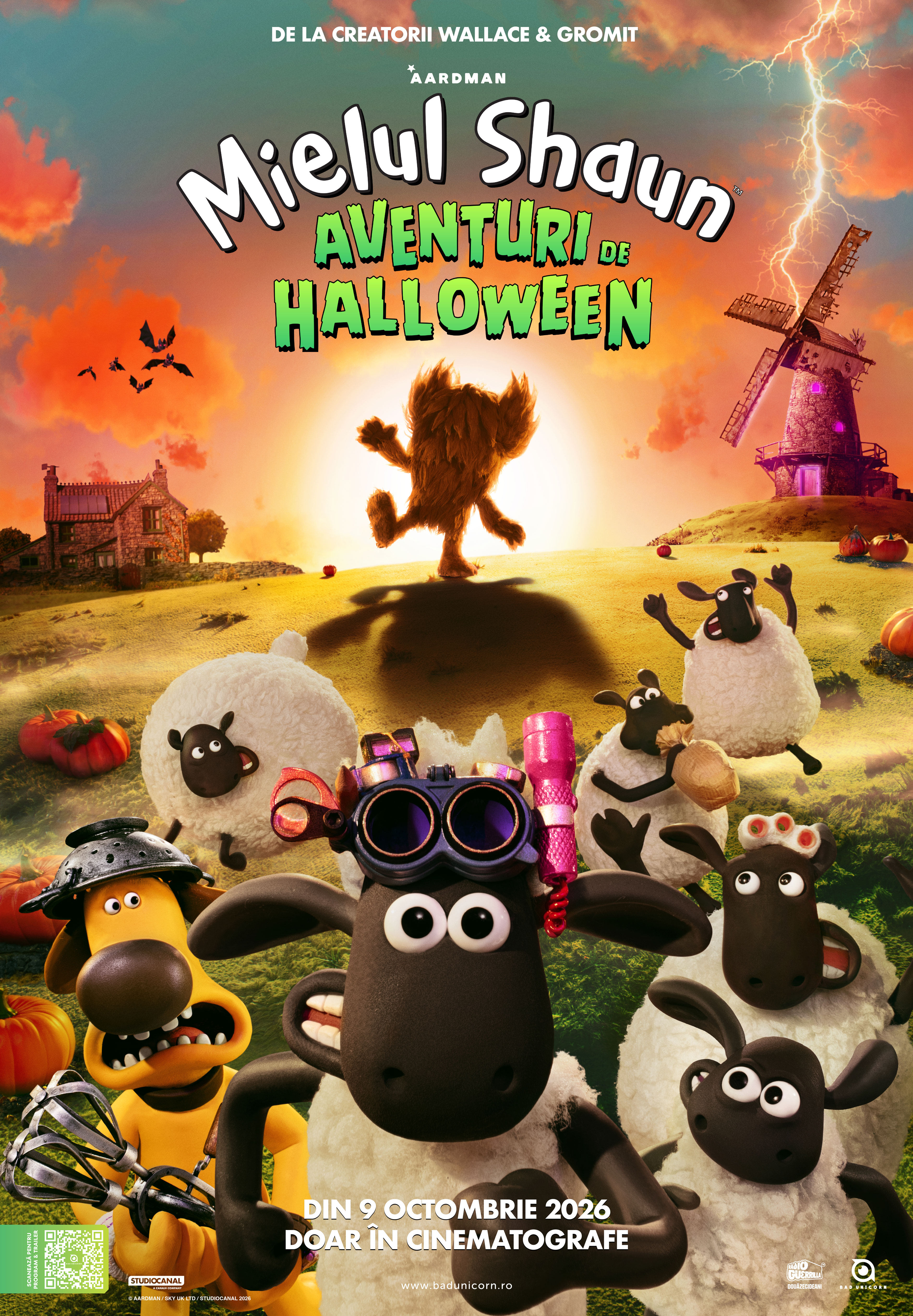 Mielul Shaun: Aventuri de Halloween