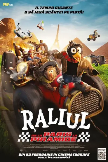 RALLY - FROM PARIS TO THE PYRAMIDS / RALIUL DE LA PARIS LA PIRAMIDE