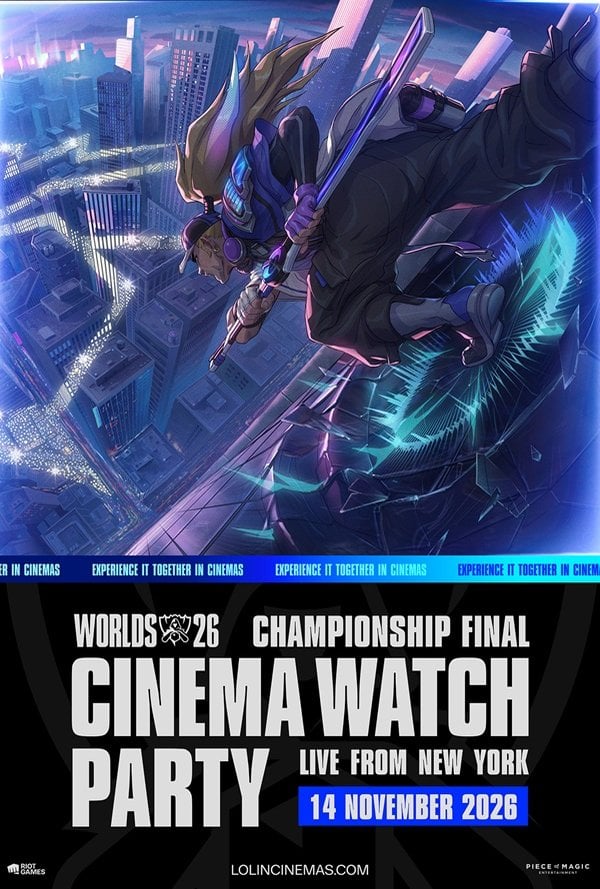 League of Legends Worlds 26 Finals in Ci