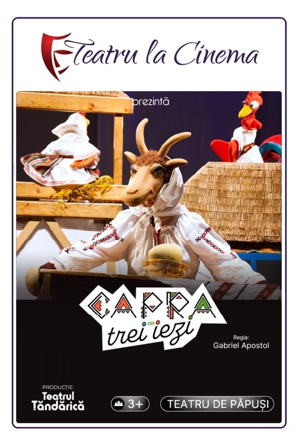Proiectie Teatru Copii Capra cu trei iezi