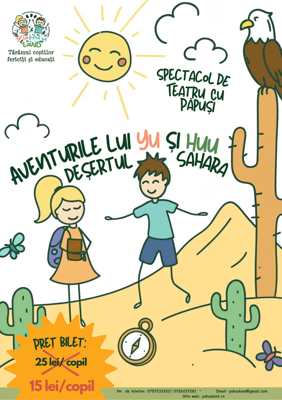 Aventurile lui Yu și Huu – Deșertul Sahara