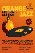 ORANGE JAZZ LISTENING SESSION Poster