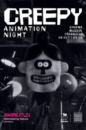 Creepy Animation Night Poster