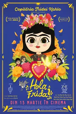 Hola Frida Poster