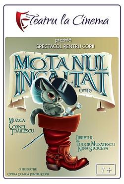 Proiectie Teatru Copii Motanul Încălțat Poster