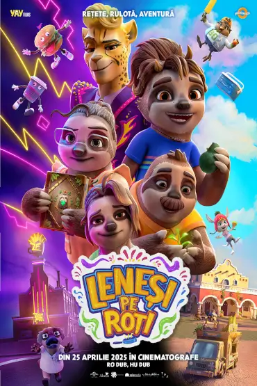 THE SLOTH LANE / LENEȘI PE ROȚI Poster