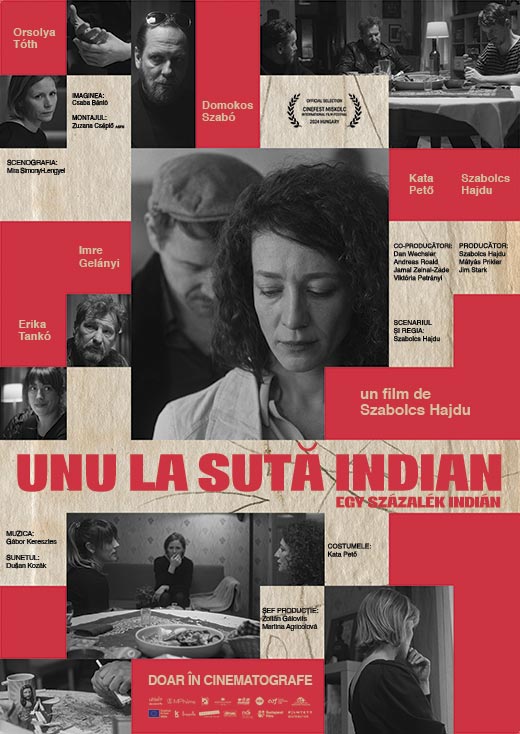 Unu la sută indian Poster